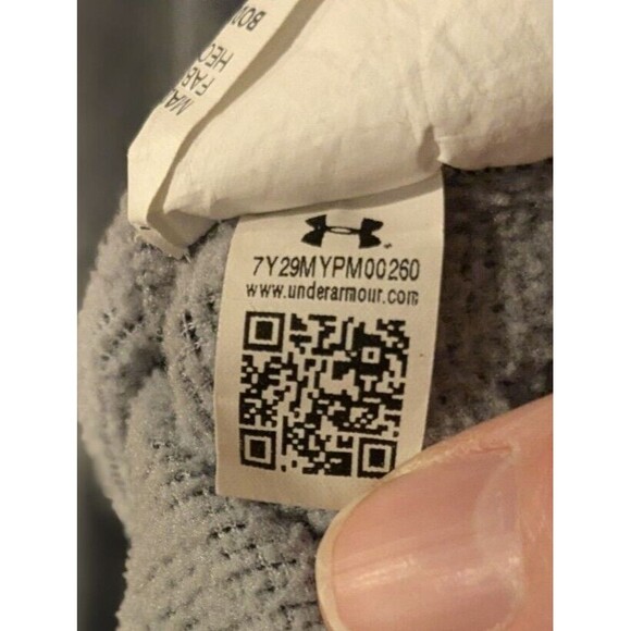Under Armour 1/4 Zip Pullover Mens L Gray ColdGear Golf Pickleball Sweater - Picture 5 of 8
